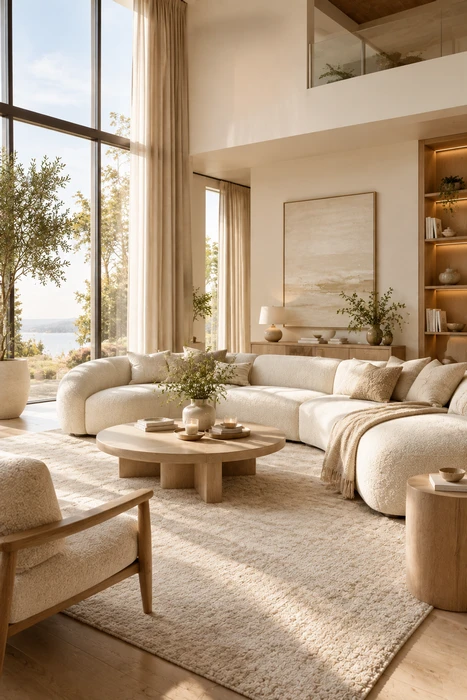 L Shape Sofa Living Room Ideas: Modern, Luxury & Small-Space Layouts 12 Modern sectional sofa living room design with comfortable seating and elegant decor