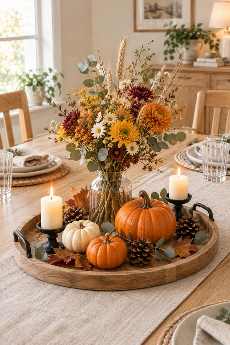 25 DIY Halloween Centerpieces for a Beautiful Spooky Season Table 23 Modern Halloween centerpiece ideas with contemporary seasonal table decorations