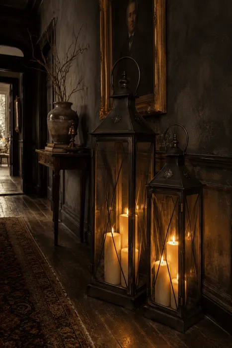 extra large floor candle lanterns
