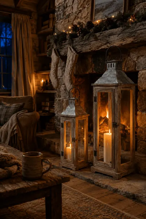 extra large floor candle lanterns