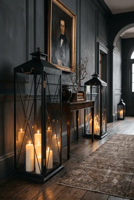 extra large floor candle lanterns